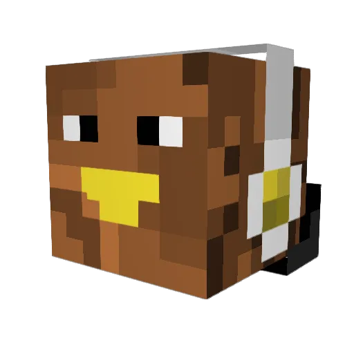 Inferno_Hawk Minecraft avatar head, 3D render
