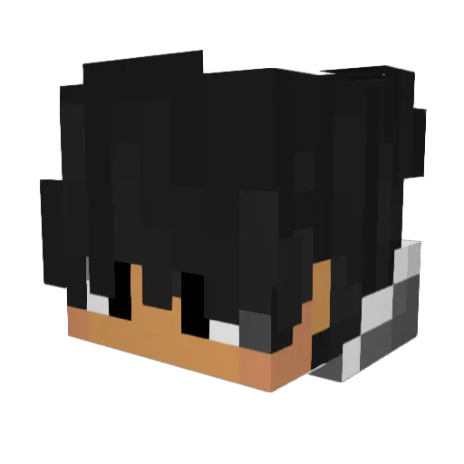 Inferno_IX Minecraft avatar head, 3D render