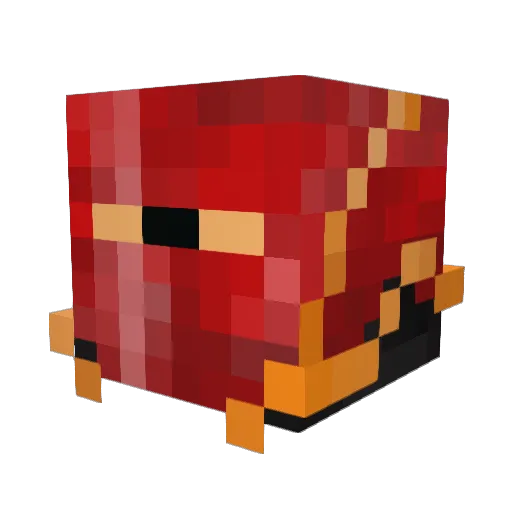 InfernosFriend Minecraft avatar head, 3D render