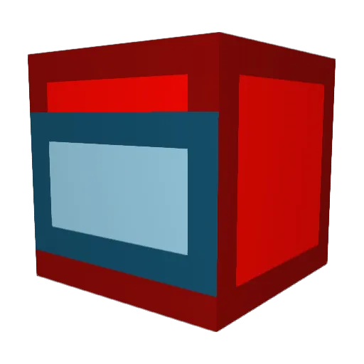 Inferol Minecraft avatar head, 3D render