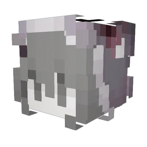 InfiniteRaven16 Minecraft avatar head, 3D render
