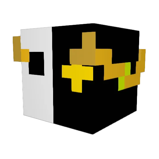 Infinite_Equinox Minecraft avatar head, 3D render