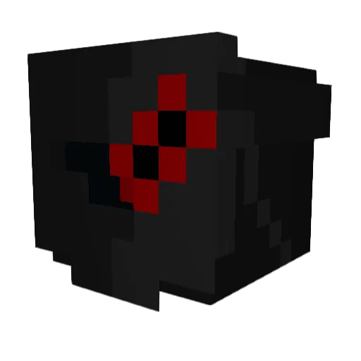 Infinite_Scripts Minecraft avatar head, 3D render