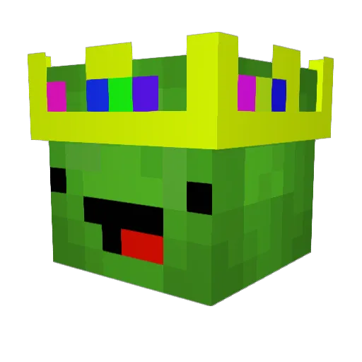 Infinity2439 Minecraft avatar head, 3D render
