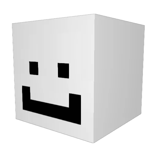 InfinityBros99 Minecraft avatar head, 3D render