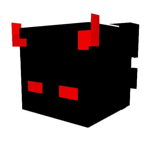 InfinityDaz Minecraft avatar head, 3D render