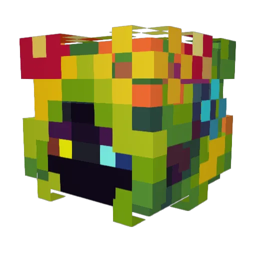 Infinity_Gam3s Minecraft avatar head, 3D render
