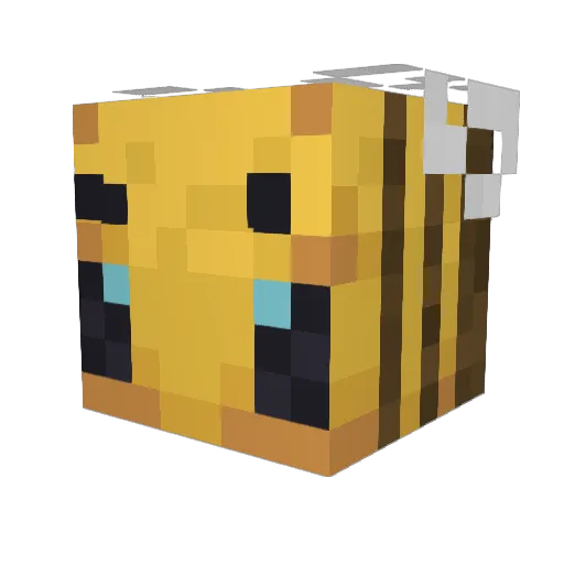 Infinnitey Minecraft avatar head, 3D render