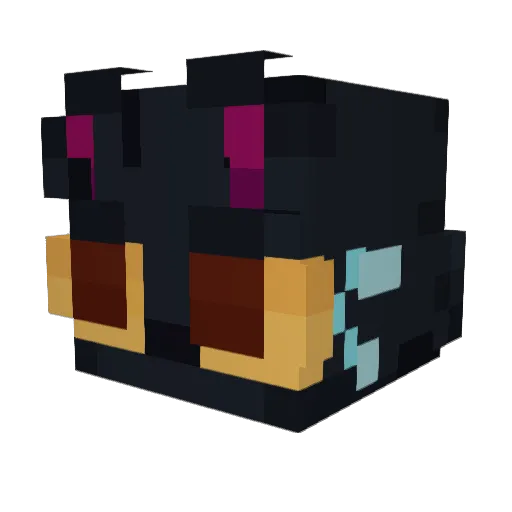 InformalScout Minecraft avatar head, 3D render