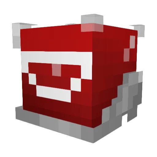 Informatsiya Minecraft avatar head, 3D render