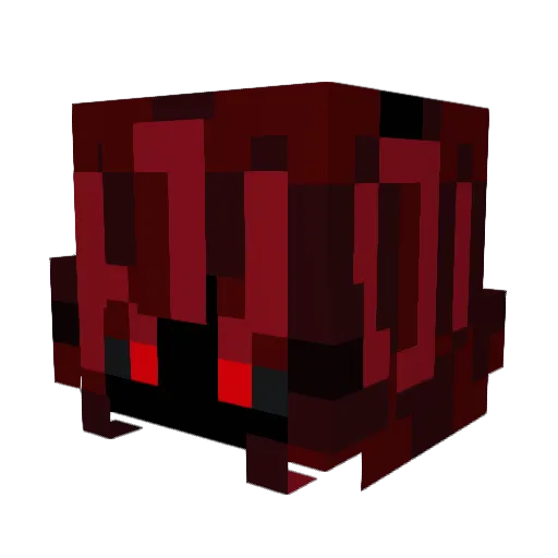 Infrared110 Minecraft avatar head, 3D render