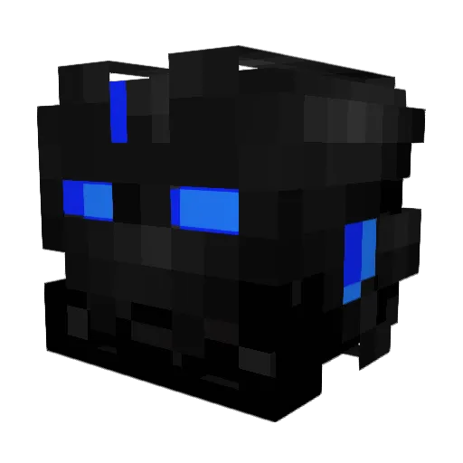 Ingame97 Minecraft avatar head, 3D render