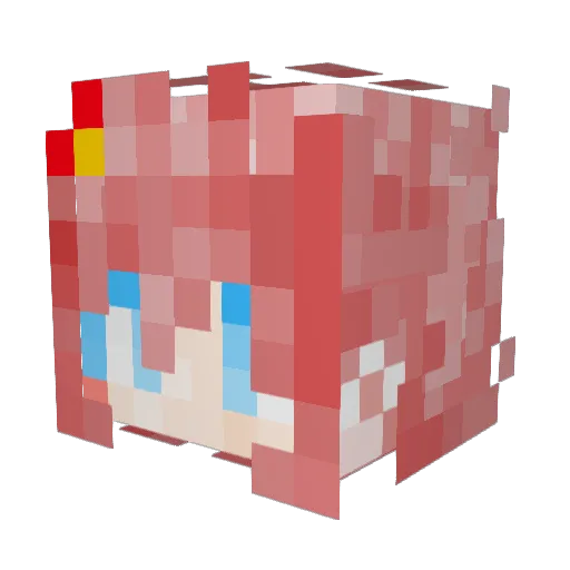 IngeniouslyDream Minecraft avatar head, 3D render
