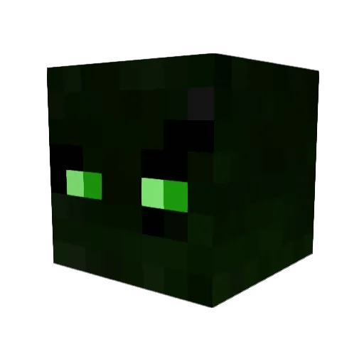 Inglorious_Spud Minecraft avatar head, 3D render
