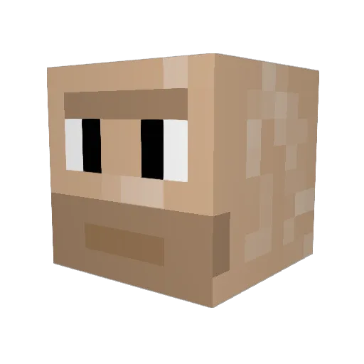 Ingo_Oberhofer Minecraft avatar head, 3D render