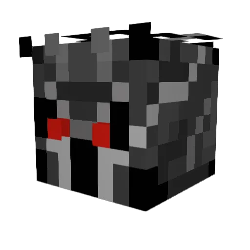 InhumanSalmon48 Minecraft avatar head, 3D render