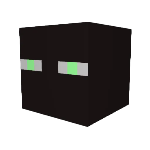 Inigo4 Minecraft avatar head, 3D render