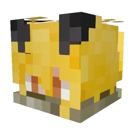 Inigo626 Minecraft avatar head, 3D render
