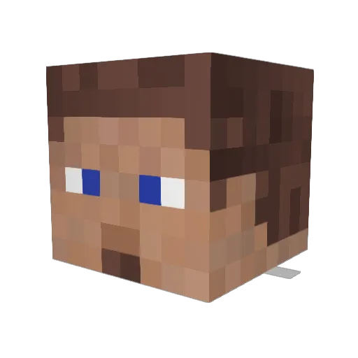 InigoMontoya3245 Minecraft avatar head, 3D render