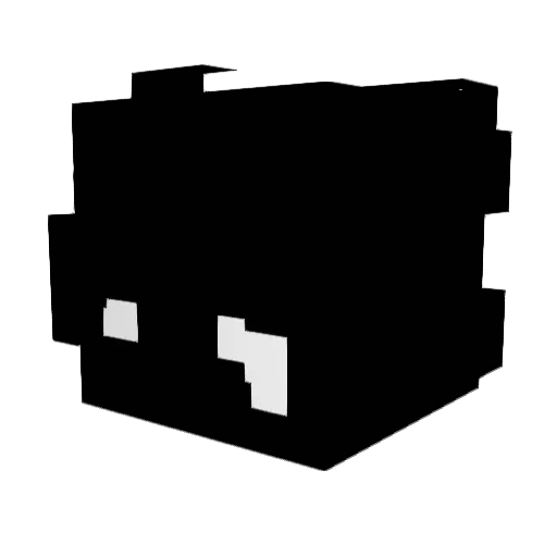 Initialising Minecraft avatar head, 3D render