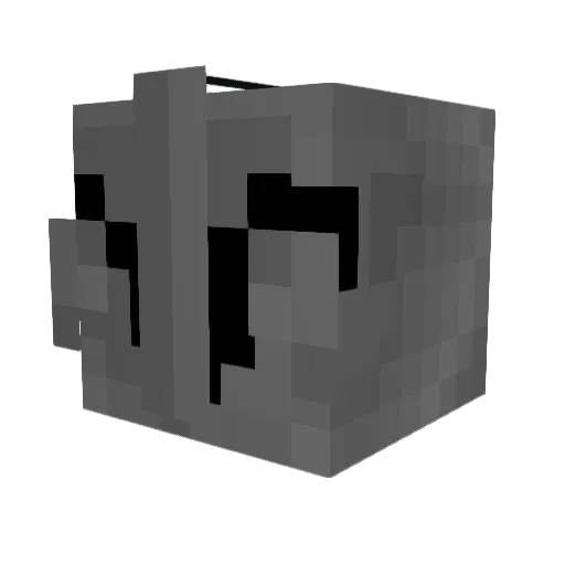 InkJuice Minecraft avatar head, 3D render