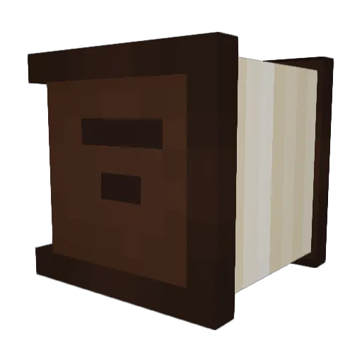 InkPaperSandwich Minecraft avatar head, 3D render