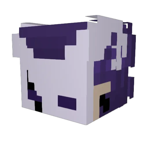InkToonzz Minecraft avatar head, 3D render