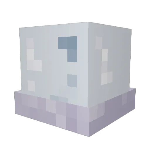 Inky_Boi Minecraft avatar head, 3D render
