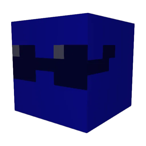 InmoralAjax Minecraft avatar head, 3D render