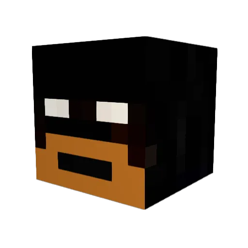 Innapinna Minecraft avatar head, 3D render
