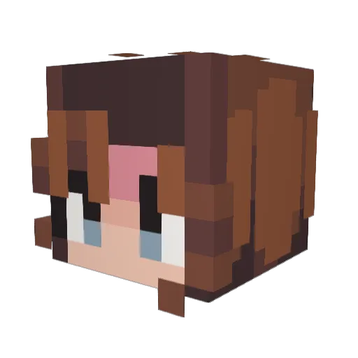 InnerDarkness13 Minecraft avatar head, 3D render