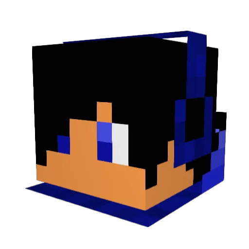 InnisFowl Minecraft avatar head, 3D render