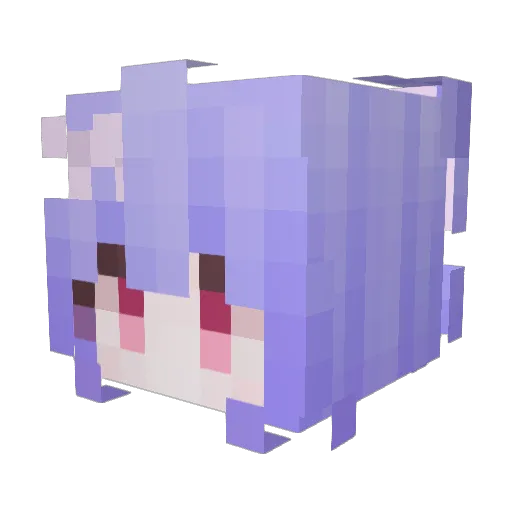 Innocencer Minecraft avatar head, 3D render