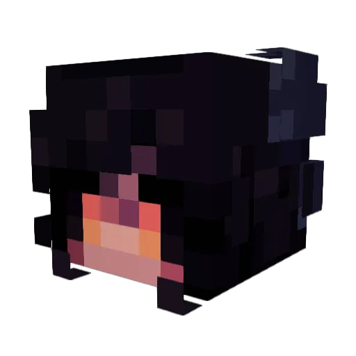 Innocentbean1 Minecraft avatar head, 3D render