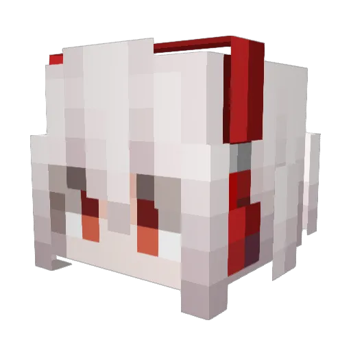 Innos91 Minecraft avatar head, 3D render