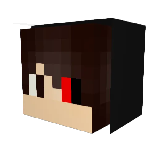 InnovaPixels Minecraft avatar head, 3D render