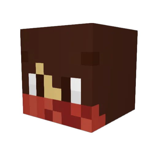 Inosocope__85 Minecraft avatar head, 3D render