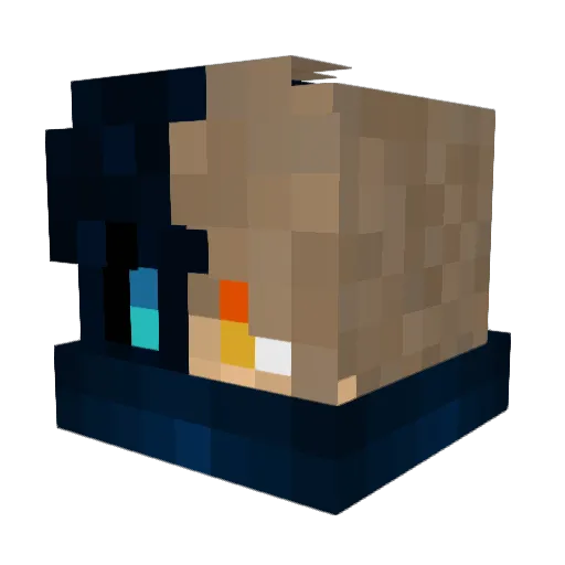 Inoth_Blade Minecraft avatar head, 3D render