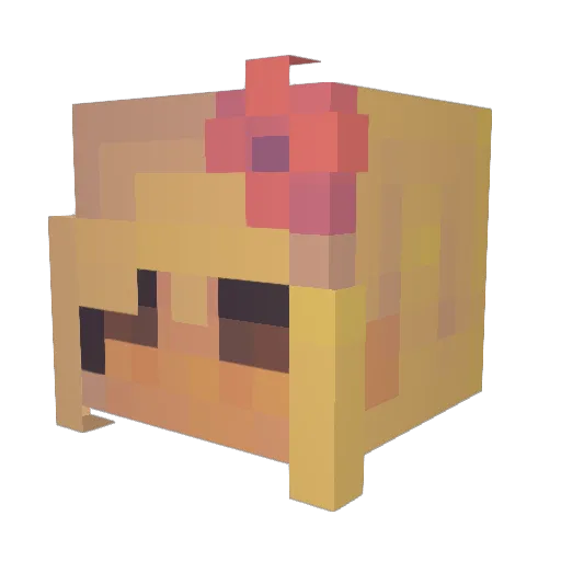Ins0mni9 Minecraft avatar head, 3D render