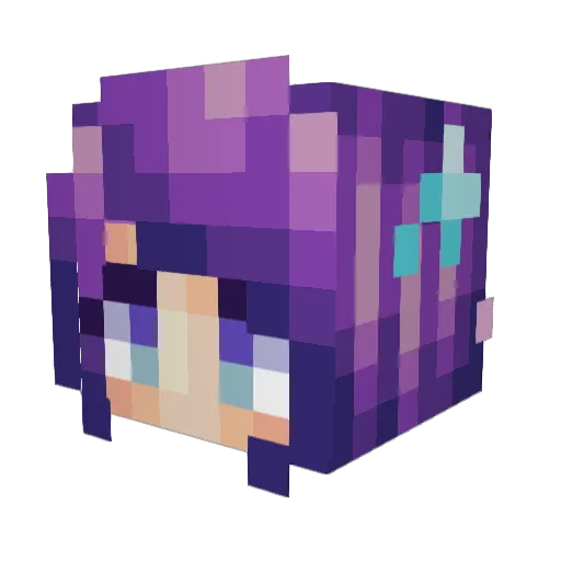 Insamnia_Mania Minecraft avatar head, 3D render