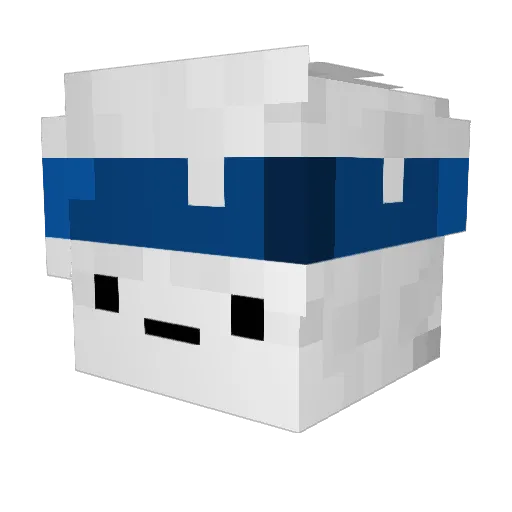 InsaneAtThe_Game Minecraft avatar head, 3D render