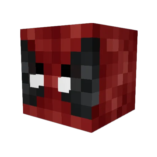 Insanemadness1 Minecraft avatar head, 3D render