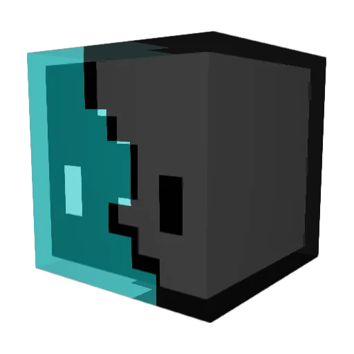 InsanityAtWork Minecraft avatar head, 3D render
