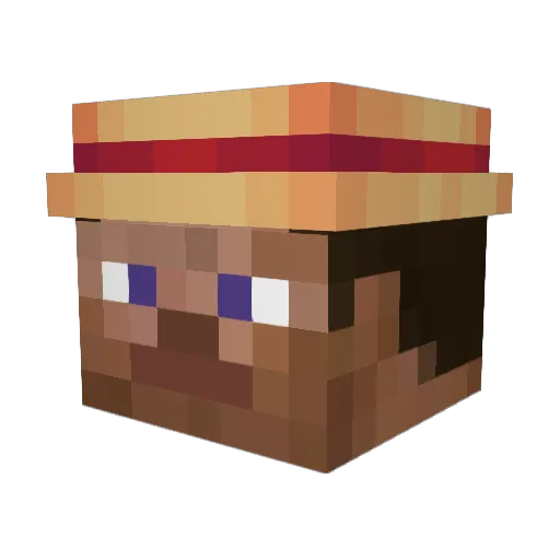 Insert0Name0Here Minecraft avatar head, 3D render
