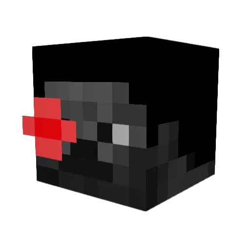 InsertMC Minecraft avatar head, 3D render