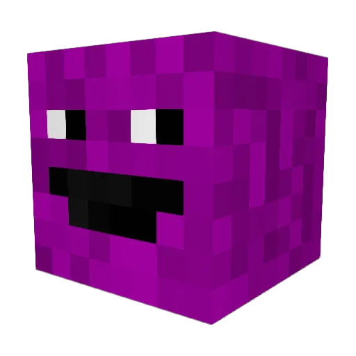 InsertPun42 Minecraft avatar head, 3D render