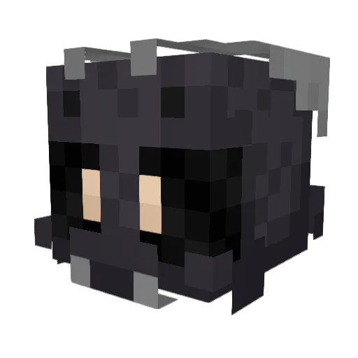 Insidei0 Minecraft avatar head, 3D render