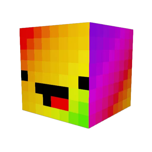 Insider6969 Minecraft avatar head, 3D render