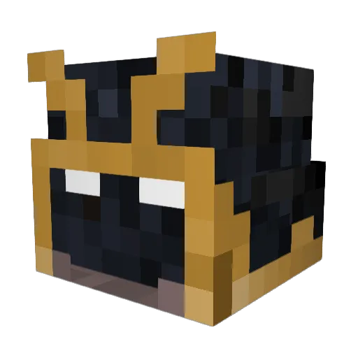 InsidiousGoose Minecraft avatar head, 3D render