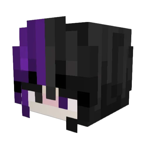 InsomniaticRat Minecraft avatar head, 3D render